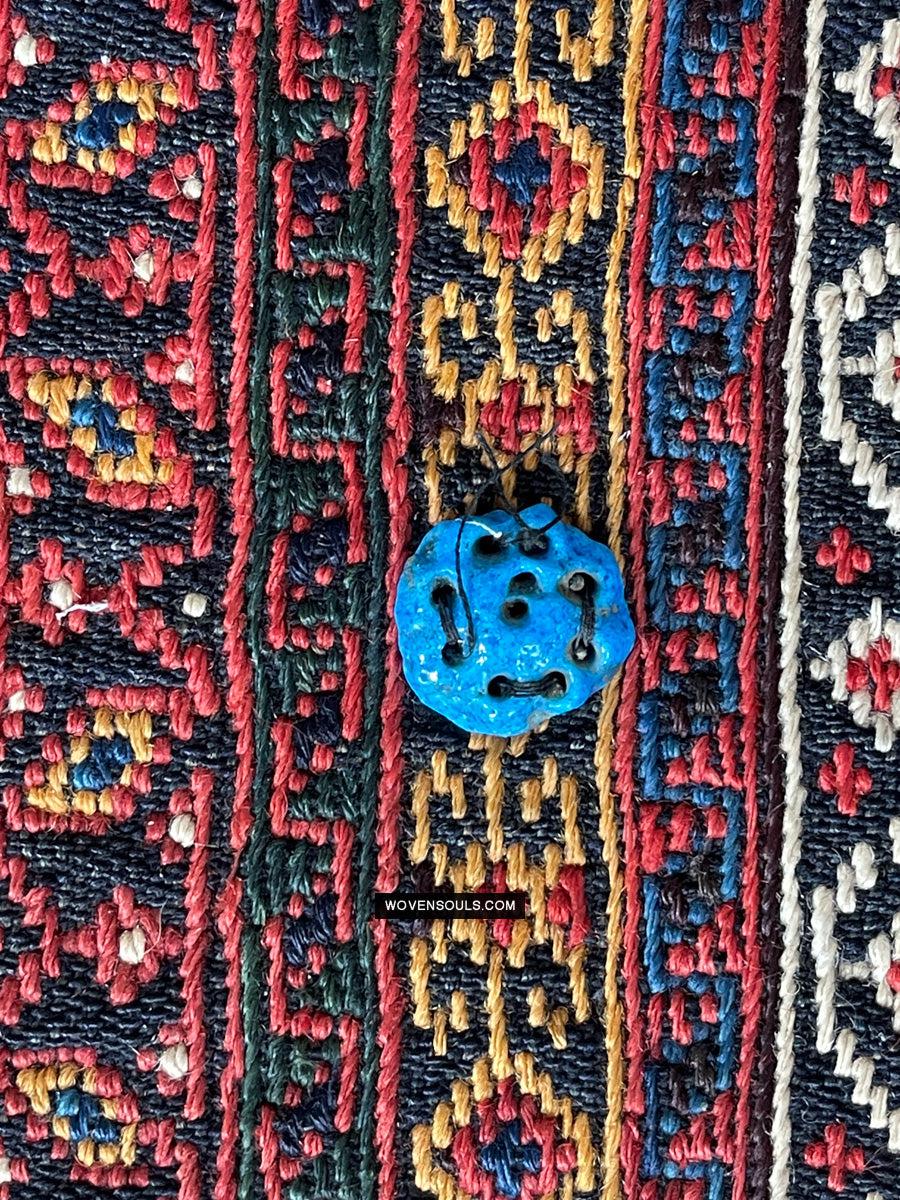 1678 Antique Afshar Soumac Kilim Rug-WOVENSOULS Antique Textiles & Art Gallery