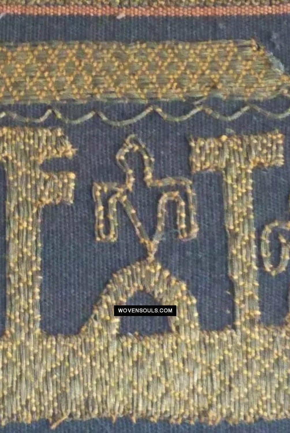 1686 Rare Antique Kain Tapis Tampan Ship Cloth-WOVENSOULS Antique Textiles & Art Gallery