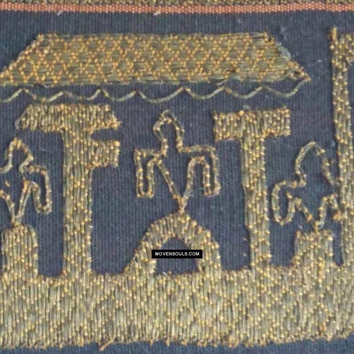 1686 Rare Antique Kain Tapis Tampan Ship Cloth-WOVENSOULS Antique Textiles & Art Gallery