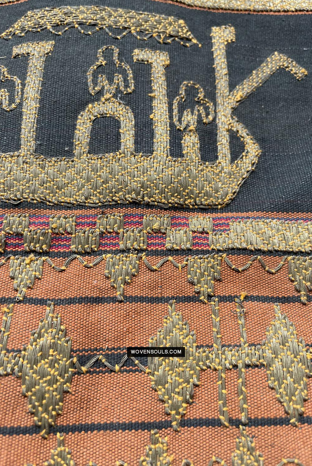 1686 Rare Antique Kain Tapis Tampan Ship Cloth-WOVENSOULS Antique Textiles & Art Gallery