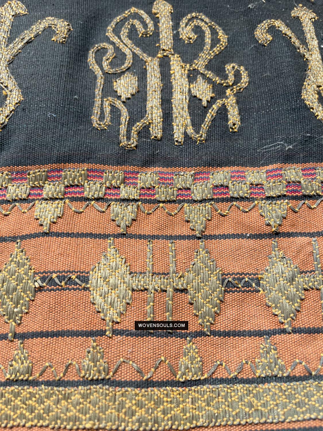 1686 Rare Antique Kain Tapis Tampan Ship Cloth-WOVENSOULS Antique Textiles & Art Gallery