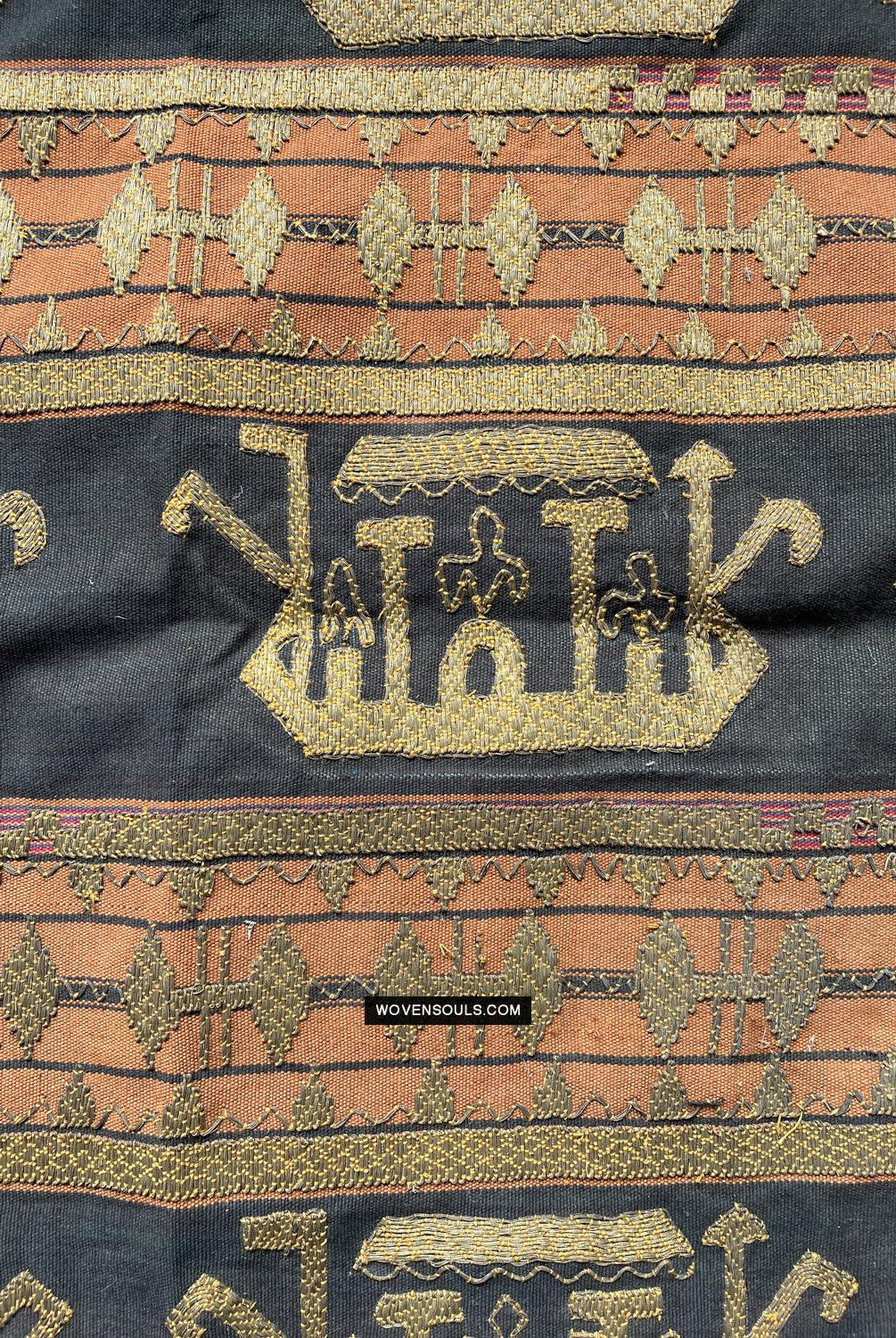 1686 Rare Antique Kain Tapis Tampan Ship Cloth-WOVENSOULS Antique Textiles & Art Gallery