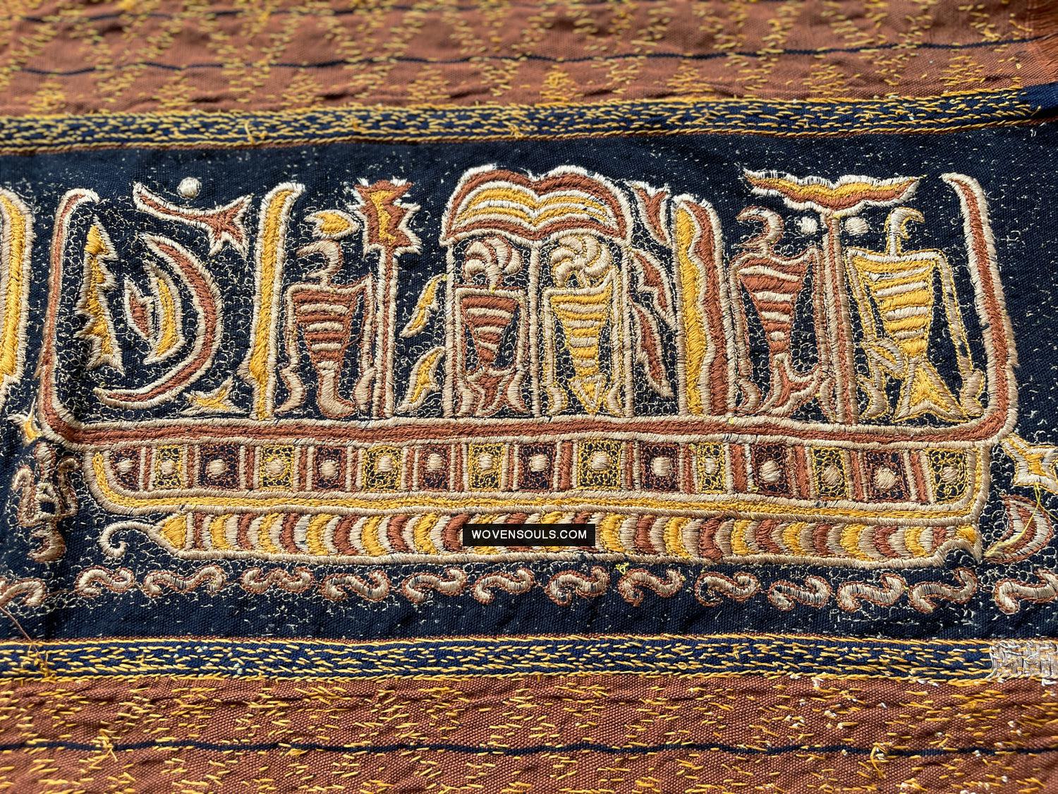 1687 SOLD Antique Tampan Ship Cloth-WOVENSOULS Antique Textiles & Art Gallery