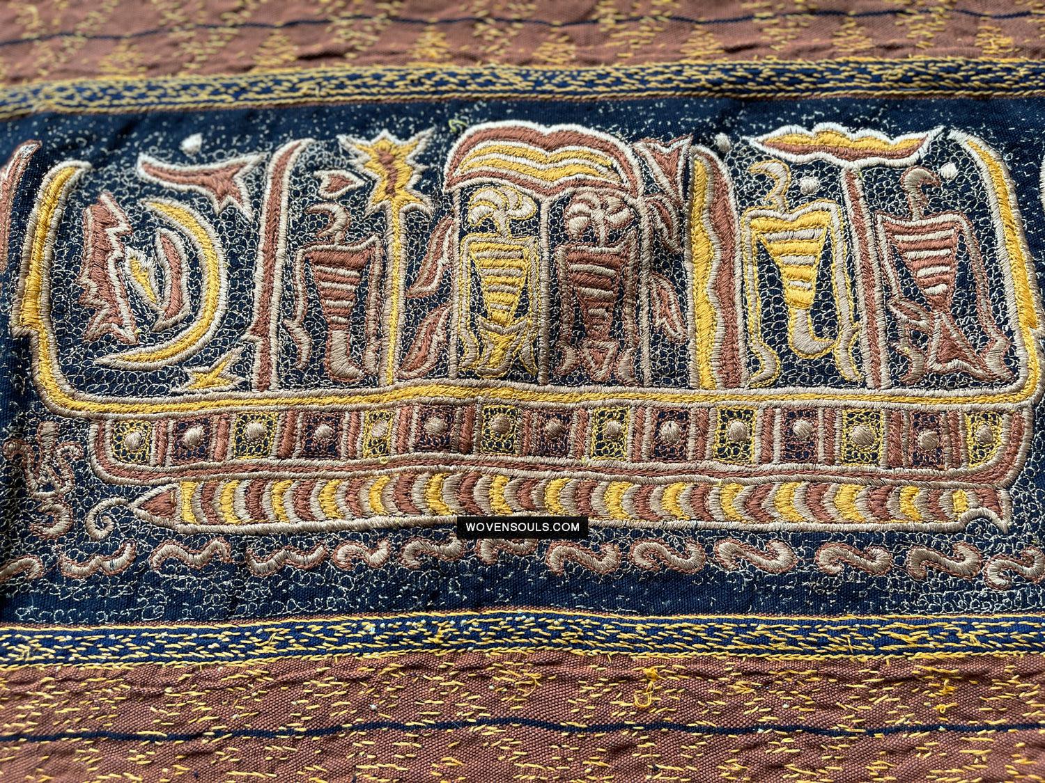 1687 SOLD Antique Tampan Ship Cloth-WOVENSOULS Antique Textiles & Art Gallery