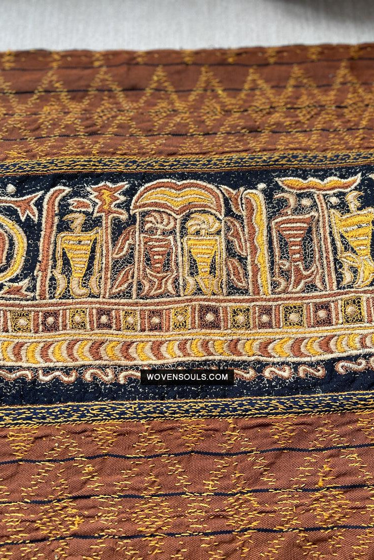 1687 SOLD Antique Tampan Ship Cloth-WOVENSOULS Antique Textiles & Art Gallery