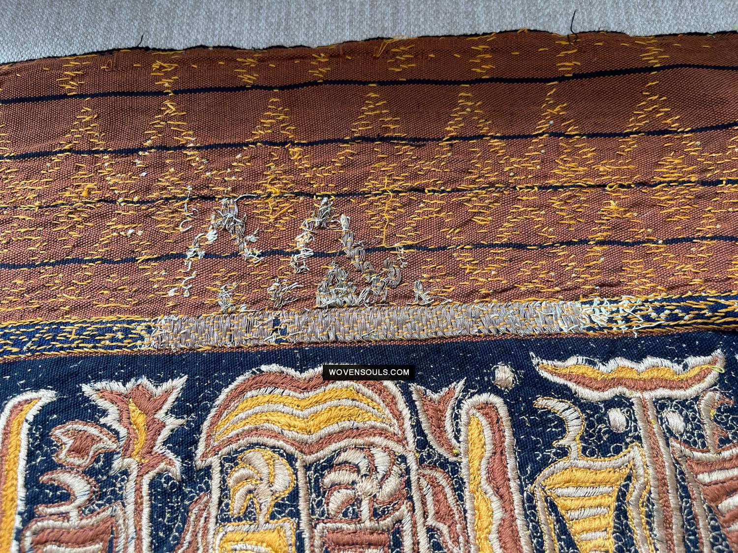 1687 SOLD Antique Tampan Ship Cloth-WOVENSOULS Antique Textiles & Art Gallery