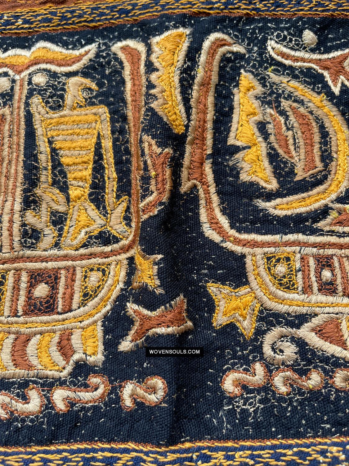 1687 SOLD Antique Tampan Ship Cloth-WOVENSOULS Antique Textiles & Art Gallery