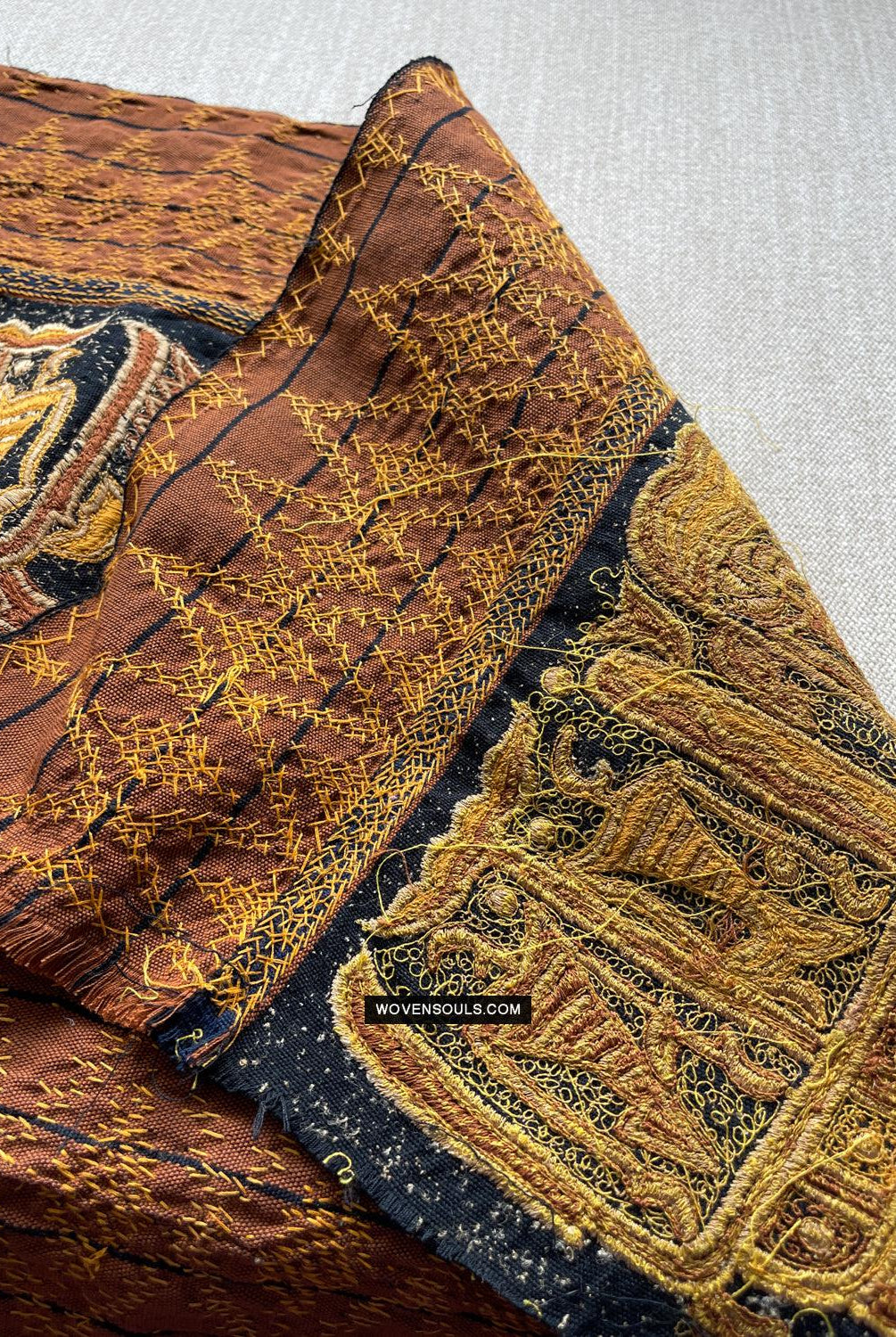 1687 SOLD Antique Tampan Ship Cloth-WOVENSOULS Antique Textiles & Art Gallery