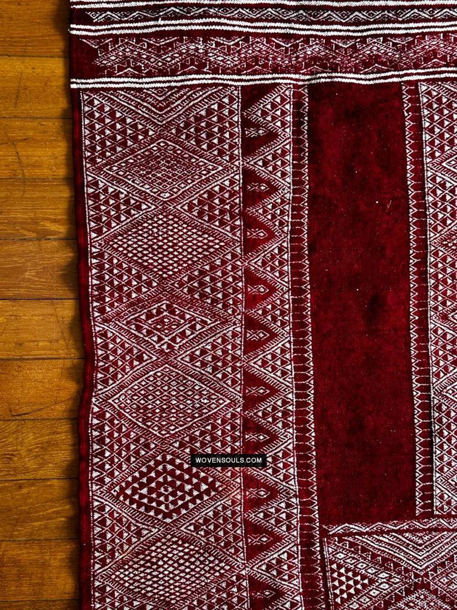 1710 Old Bakhnoug Shawl - Textile Art Masterpiece-WOVENSOULS Antique Textiles & Art Gallery