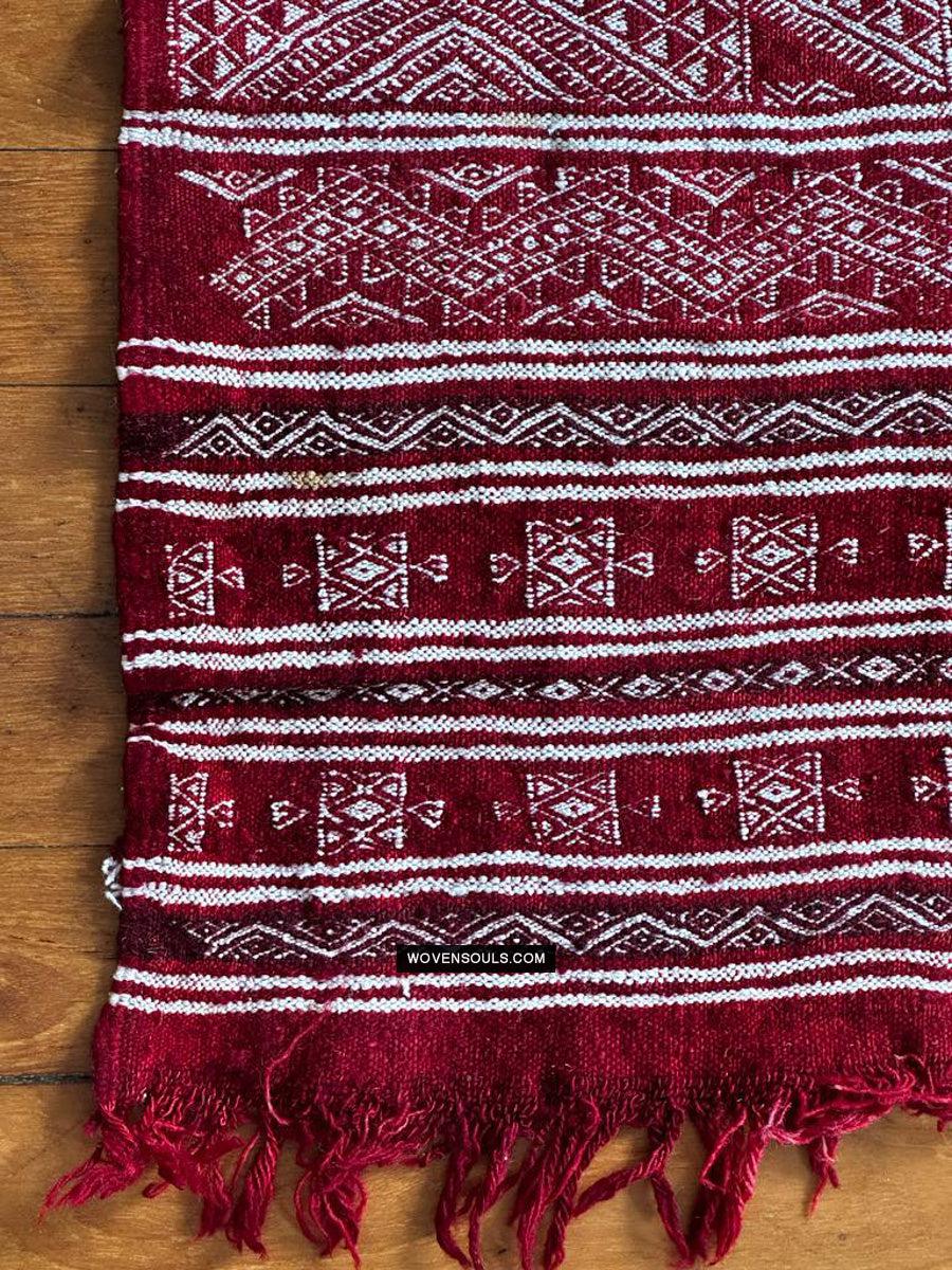 1710 Old Bakhnoug Shawl - Textile Art Masterpiece-WOVENSOULS Antique Textiles & Art Gallery