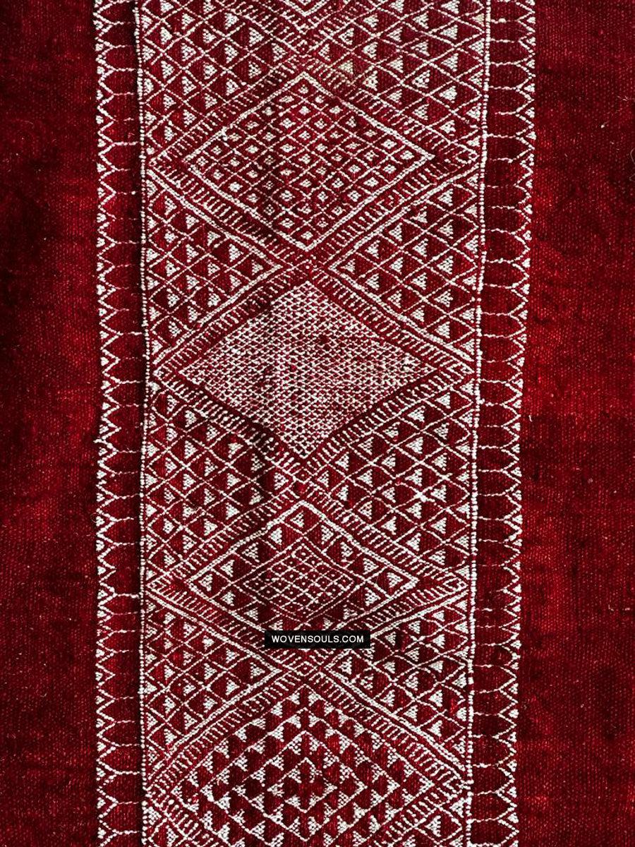 1710 Old Bakhnoug Shawl - Textile Art Masterpiece-WOVENSOULS Antique Textiles & Art Gallery