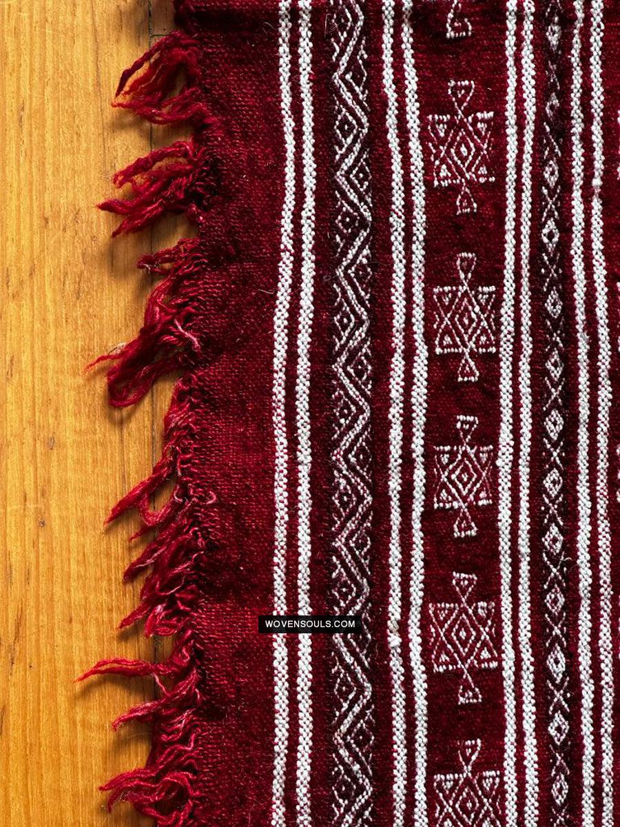 1710 Old Bakhnoug Shawl - Textile Art Masterpiece-WOVENSOULS Antique Textiles & Art Gallery