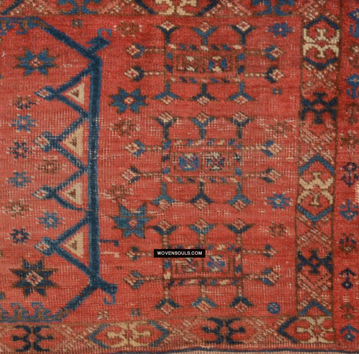 1715 Ersari Juval Chuval Turkmen Torba-WOVENSOULS Antique Textiles & Art Gallery