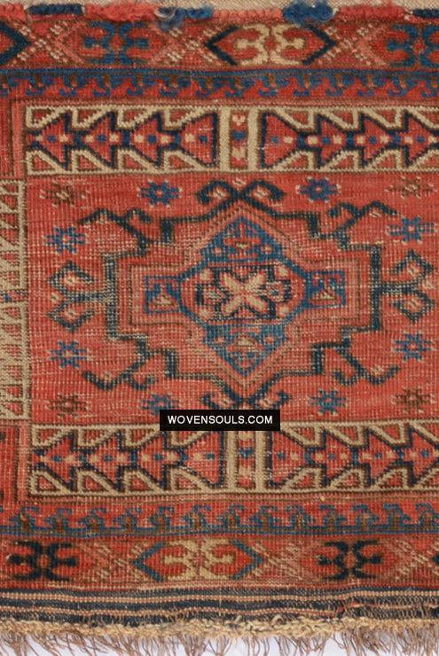 1715 Ersari Juval Chuval Turkmen Torba-WOVENSOULS Antique Textiles & Art Gallery