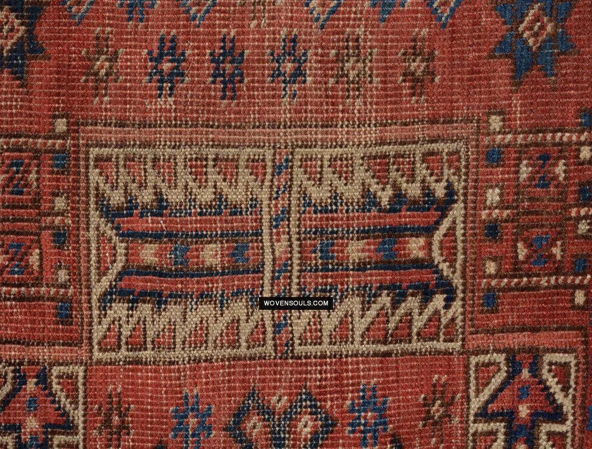 1715 Ersari Juval Chuval Turkmen Torba-WOVENSOULS Antique Textiles & Art Gallery