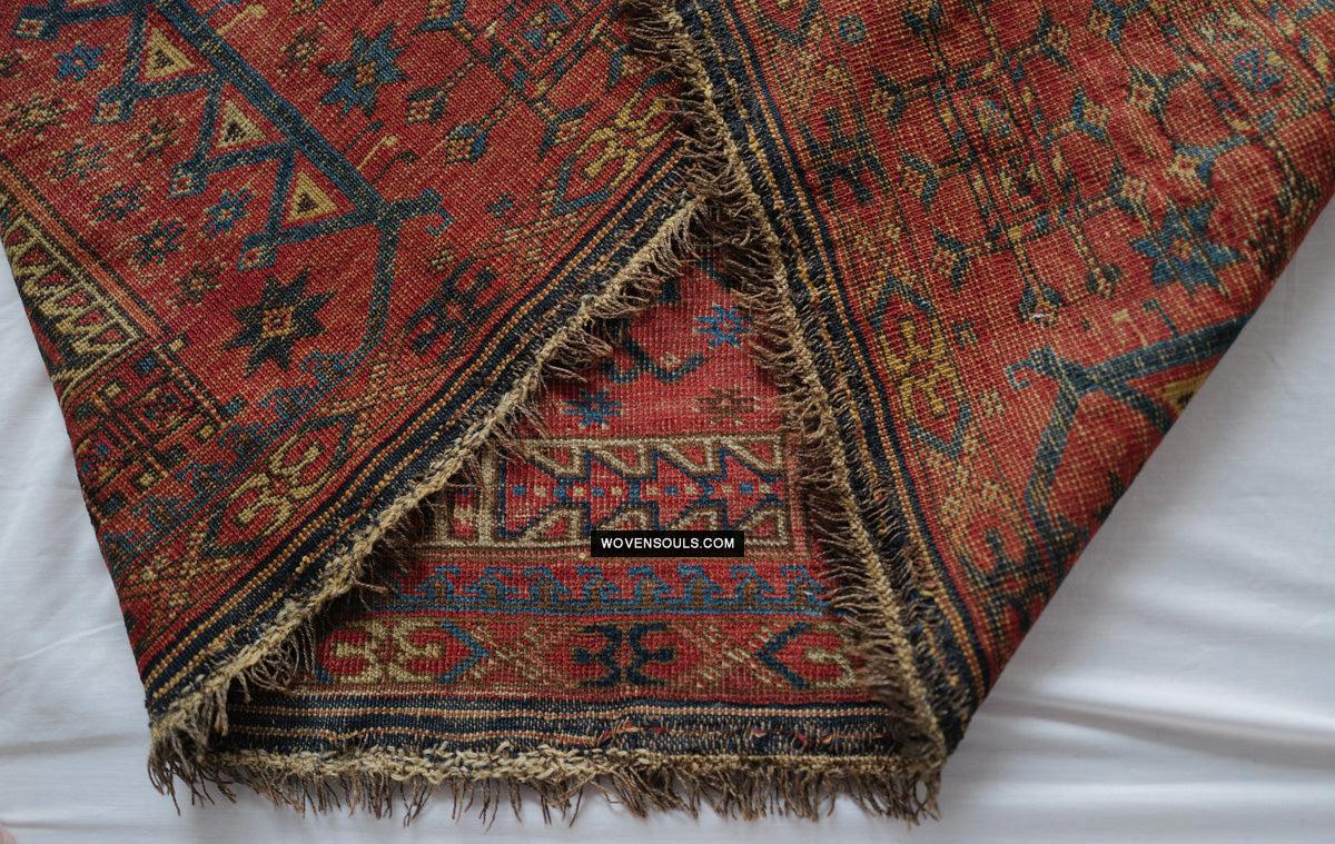 1715 Ersari Juval Chuval Turkmen Torba-WOVENSOULS Antique Textiles & Art Gallery