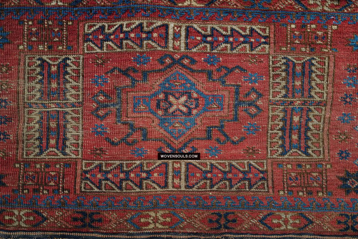 1715 Ersari Juval Chuval Turkmen Torba-WOVENSOULS Antique Textiles & Art Gallery