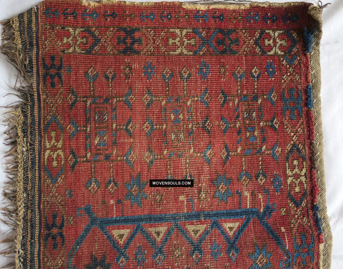 1715 Ersari Juval Chuval Turkmen Torba-WOVENSOULS Antique Textiles & Art Gallery
