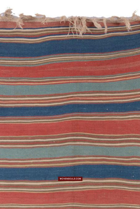 1716 Antique Caucasian Kilim-WOVENSOULS Antique Textiles & Art Gallery