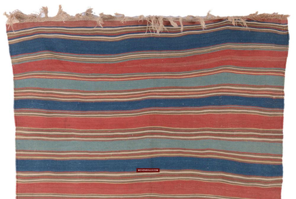 1716 Antique Caucasian Kilim-WOVENSOULS Antique Textiles & Art Gallery