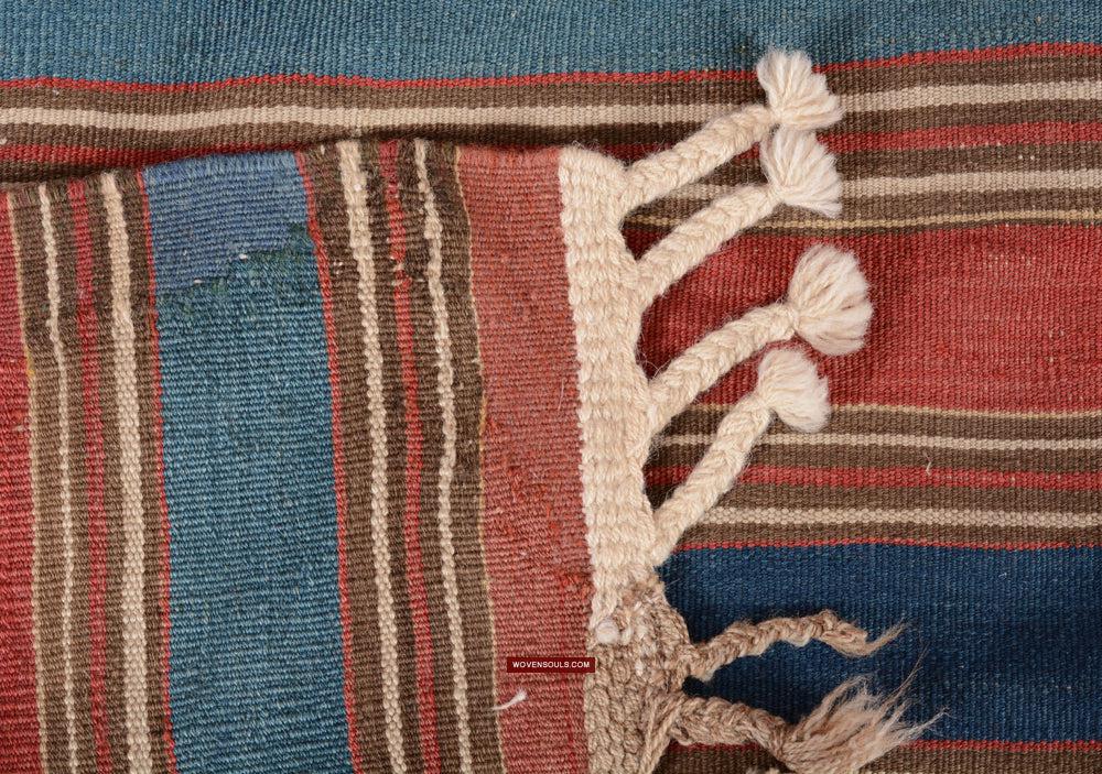 1716 Antique Caucasian Kilim-WOVENSOULS Antique Textiles & Art Gallery