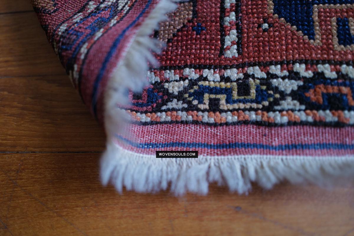 1719 Antique Bergama Turkish Rug Memling Guls?-WOVENSOULS Antique Textiles & Art Gallery