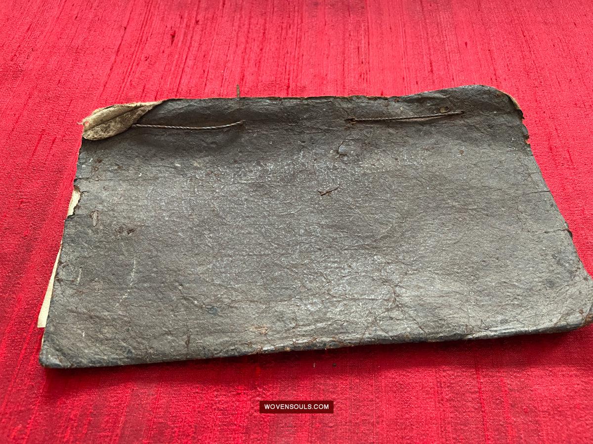 1735 SOLD Antique Yao Shaman Ritual Manuscript with Illustrations-WOVENSOULS Antique Textiles & Art Gallery