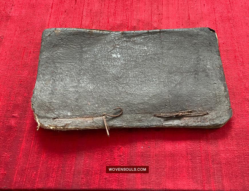 1735 SOLD Antique Yao Shaman Ritual Manuscript with Illustrations-WOVENSOULS Antique Textiles & Art Gallery