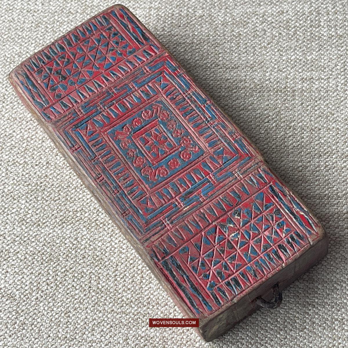 1740 Three Old Vietnam Tribal Knife Holder Mounts for Men's Belts-WOVENSOULS Antique Textiles & Art Gallery