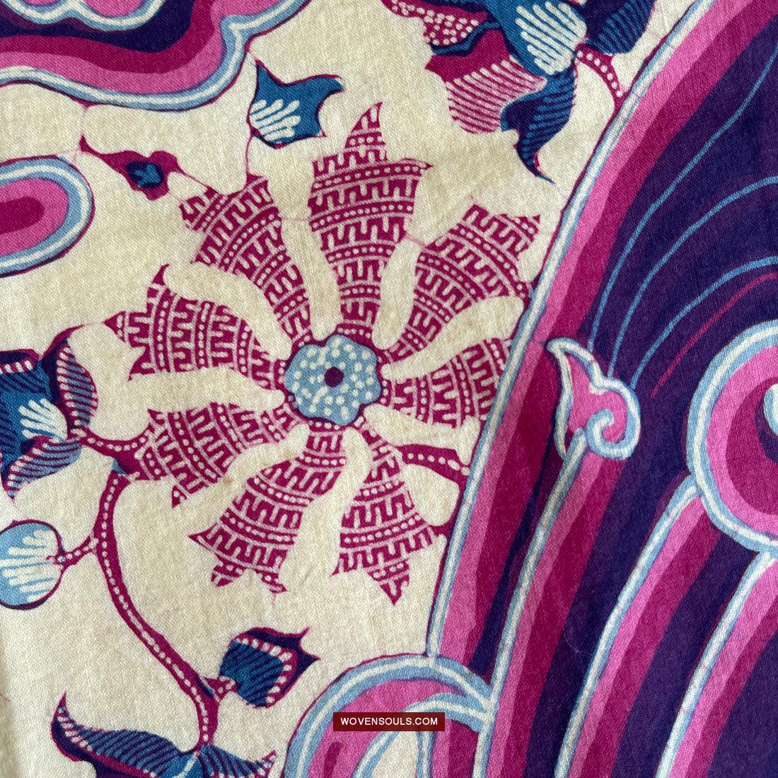 1747 Mahabharata Hindu Scene in Cirebon Javanese Batik Tulis Art-WOVENSOULS Antique Textiles & Art Gallery