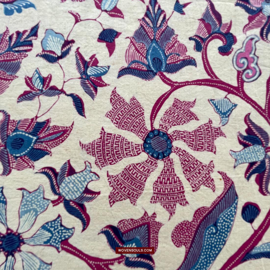 1747 Mahabharata Hindu Scene in Cirebon Javanese Batik Tulis Art-WOVENSOULS Antique Textiles & Art Gallery