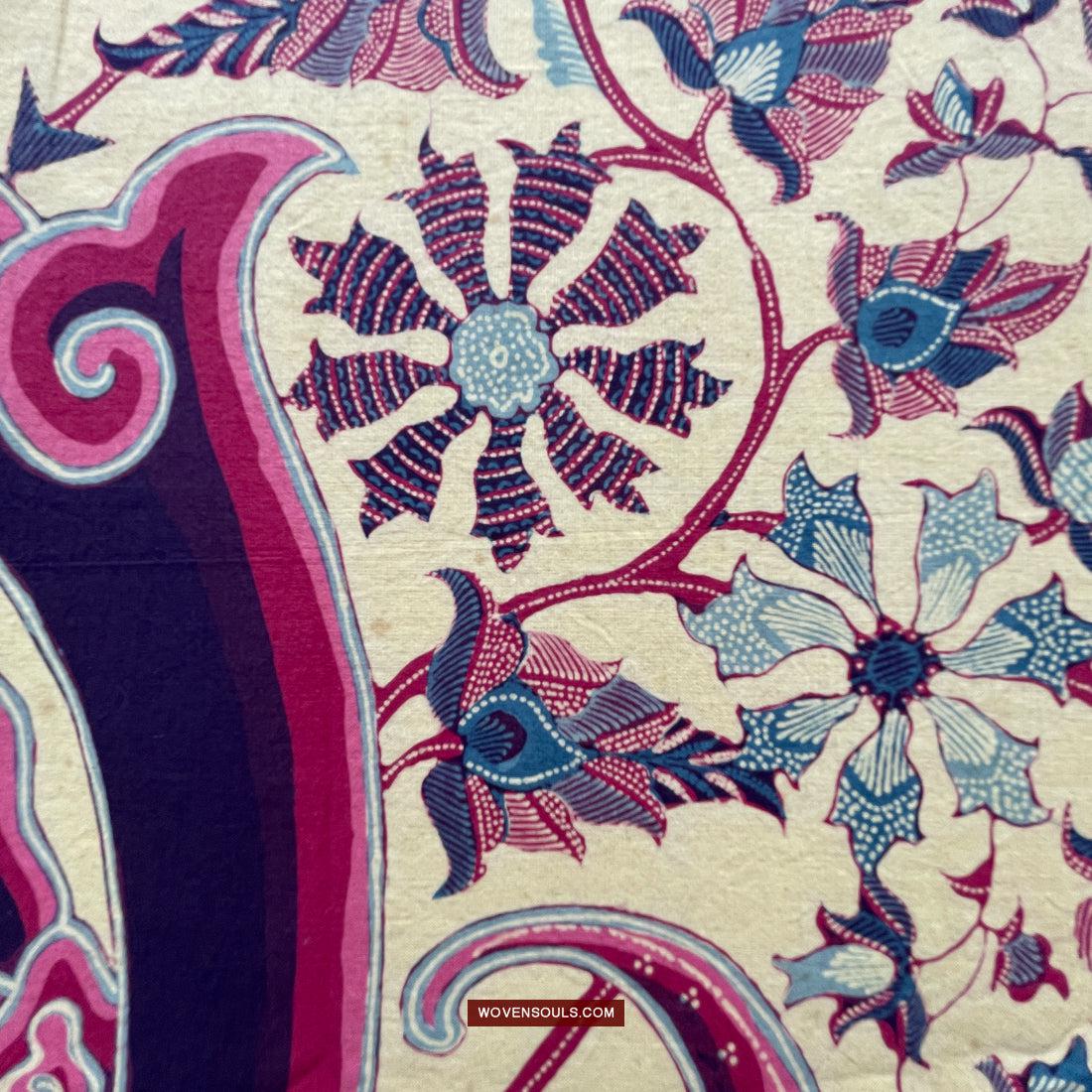 1747 Mahabharata Hindu Scene in Cirebon Javanese Batik Tulis Art-WOVENSOULS Antique Textiles & Art Gallery