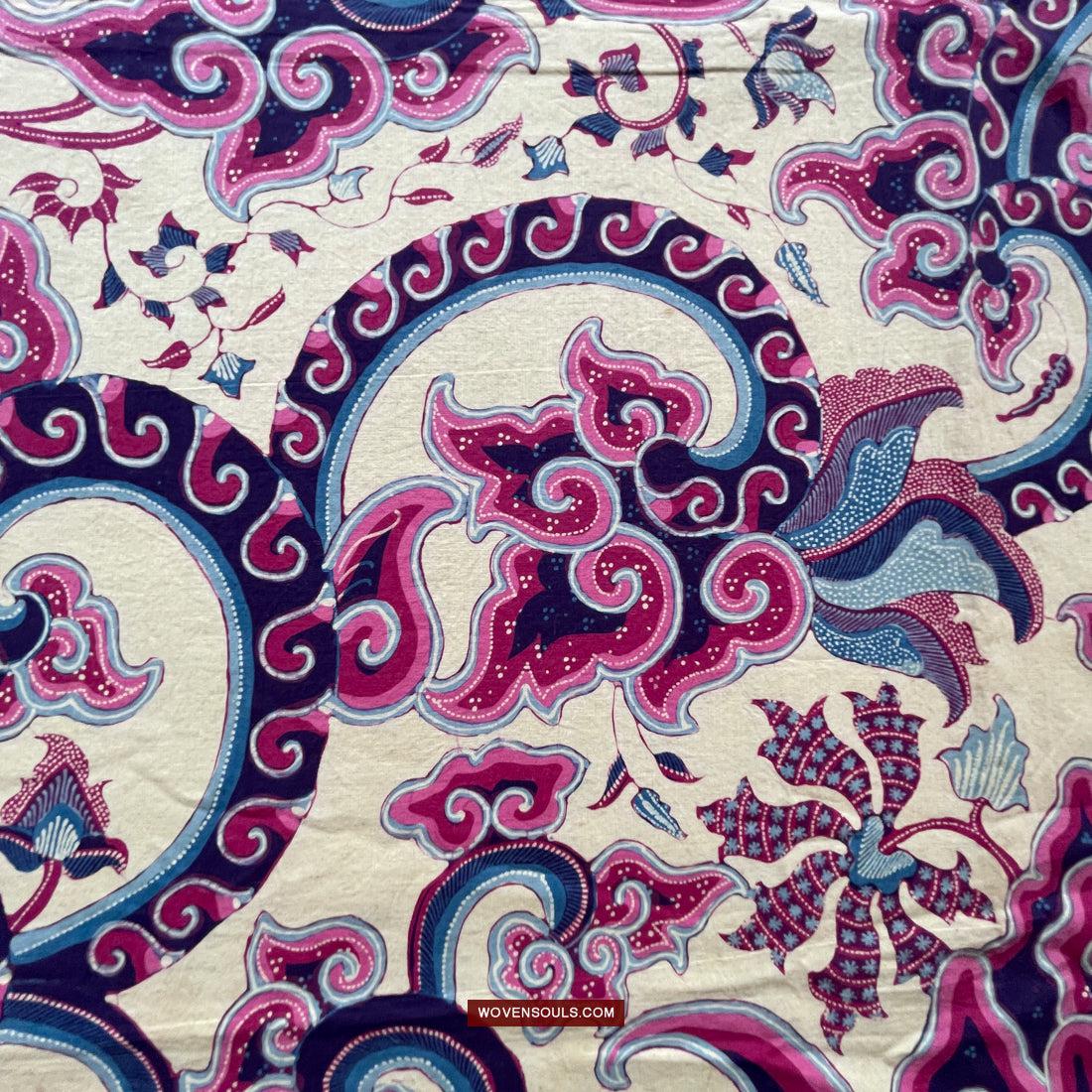 1747 Mahabharata Hindu Scene in Cirebon Javanese Batik Tulis Art-WOVENSOULS Antique Textiles & Art Gallery