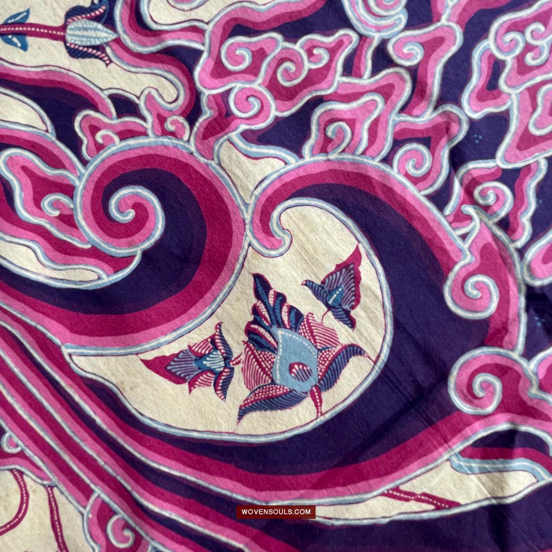 1747 Mahabharata Hindu Scene in Cirebon Javanese Batik Tulis Art-WOVENSOULS Antique Textiles & Art Gallery