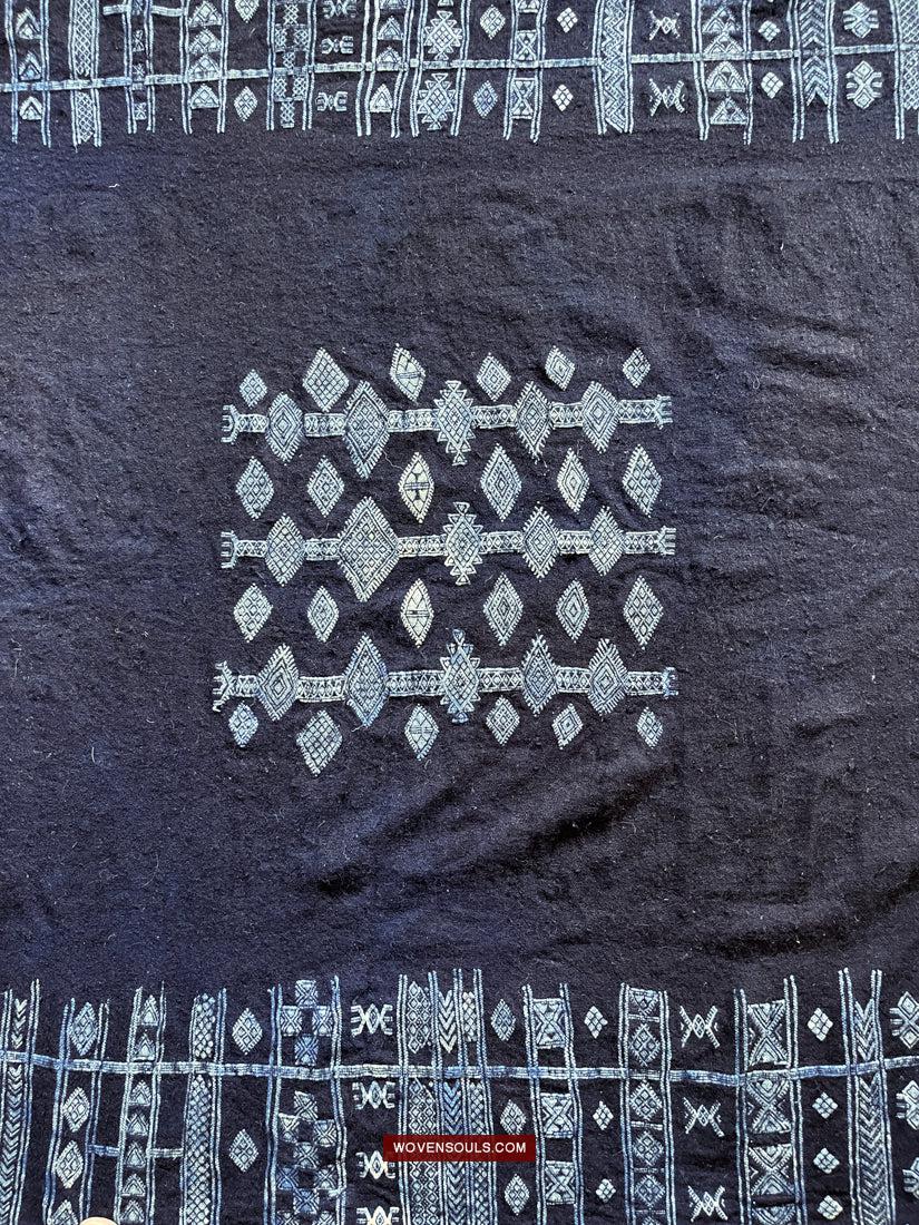 1753 Antique Mahmoudi Bakhnoug Shawl - Textile Art Masterpiece-WOVENSOULS Antique Textiles & Art Gallery