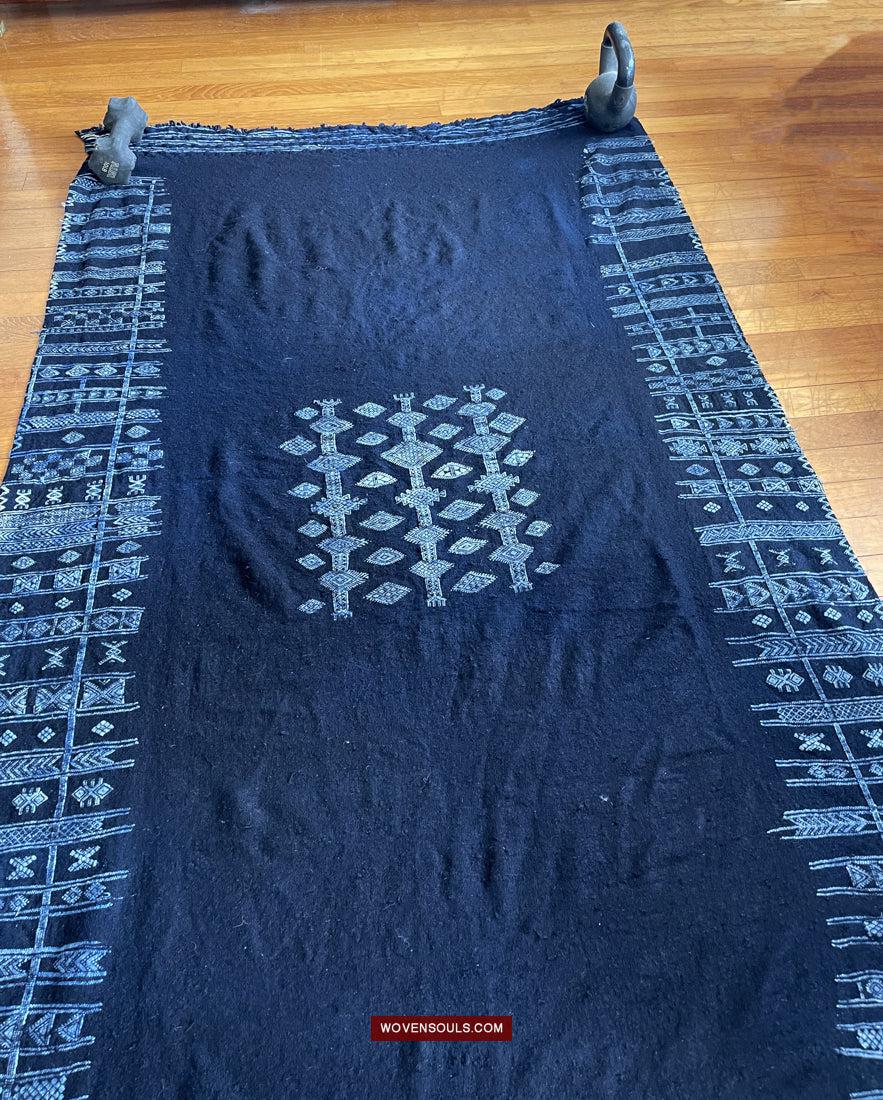 1753 Antique Mahmoudi Bakhnoug Shawl - Textile Art Masterpiece-WOVENSOULS Antique Textiles & Art Gallery