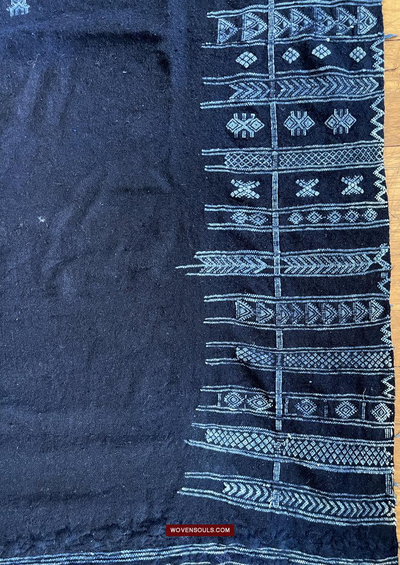 1753 Antique Mahmoudi Bakhnoug Shawl - Textile Art Masterpiece-WOVENSOULS Antique Textiles & Art Gallery