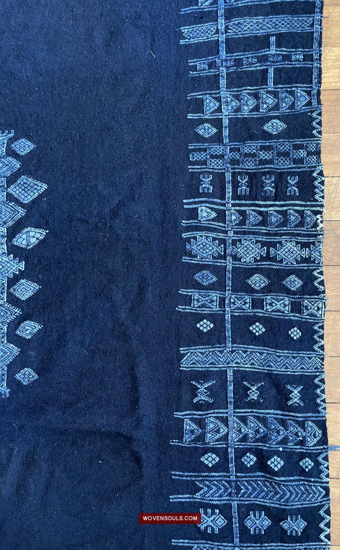 1753 Antique Mahmoudi Bakhnoug Shawl - Textile Art Masterpiece-WOVENSOULS Antique Textiles & Art Gallery