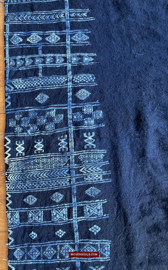 1753 Antique Mahmoudi Bakhnoug Shawl - Textile Art Masterpiece-WOVENSOULS Antique Textiles & Art Gallery