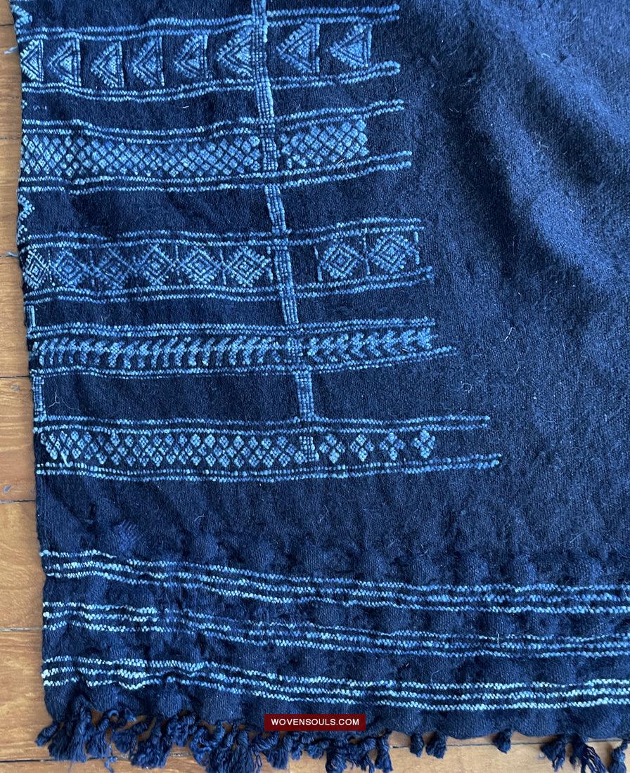 1753 Antique Mahmoudi Bakhnoug Shawl - Textile Art Masterpiece-WOVENSOULS Antique Textiles & Art Gallery