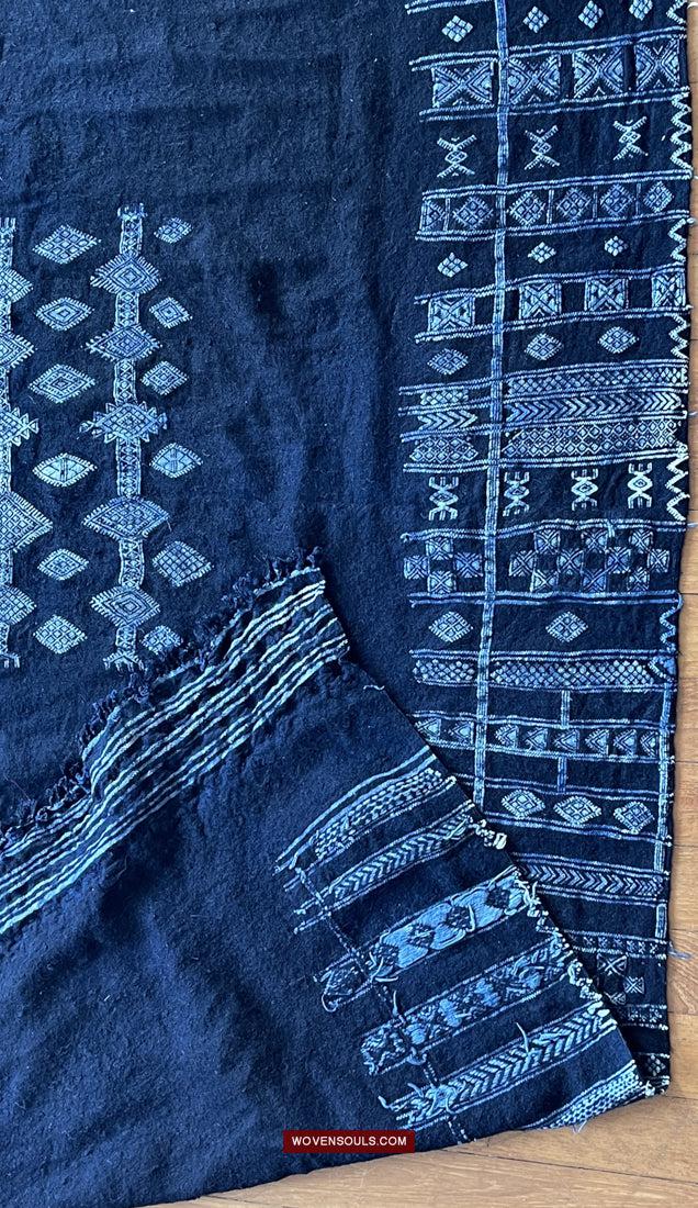 1753 Antique Mahmoudi Bakhnoug Shawl - Textile Art Masterpiece-WOVENSOULS Antique Textiles & Art Gallery