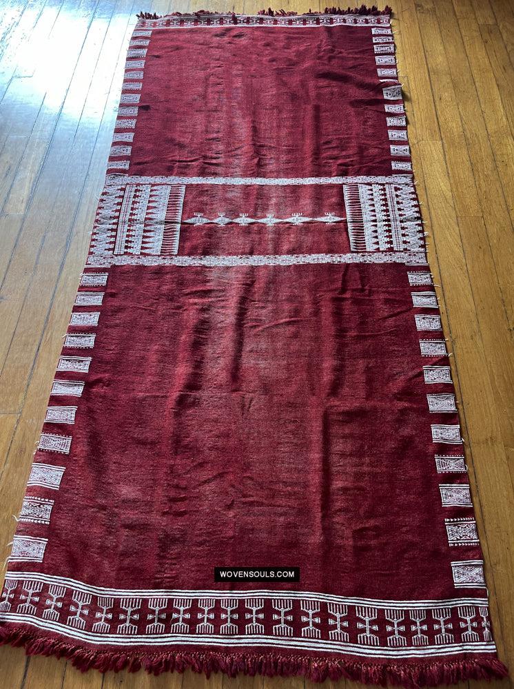 1769 Old Bakhnoug Shawl - Textile Art Masterpiece-WOVENSOULS Antique Textiles & Art Gallery