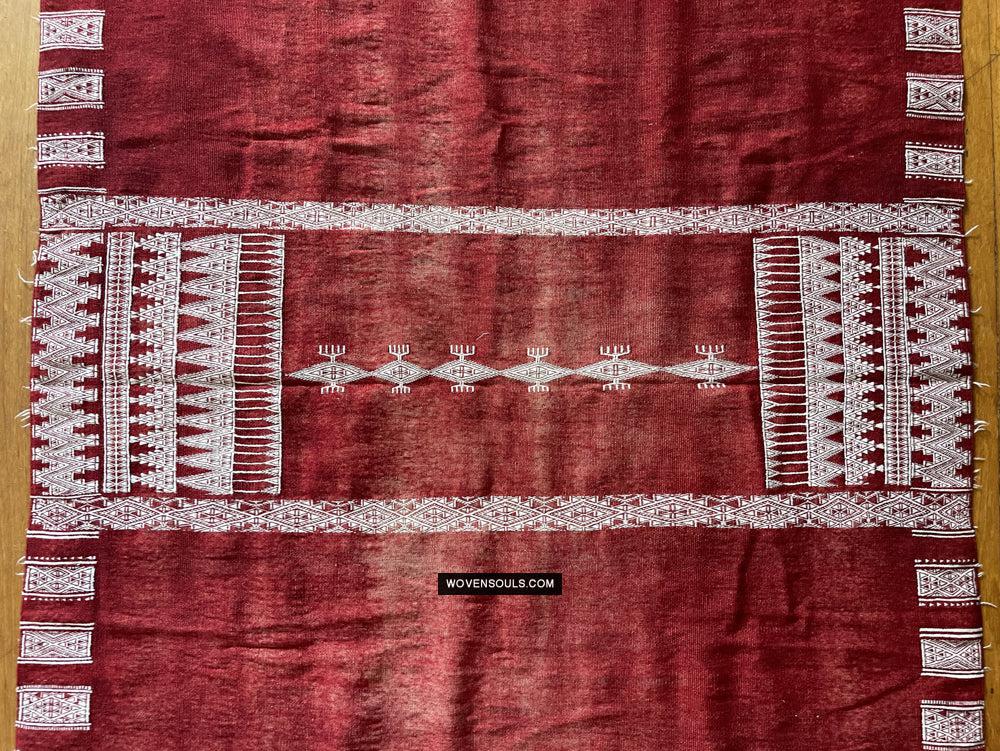 1769 Old Bakhnoug Shawl - Textile Art Masterpiece-WOVENSOULS Antique Textiles & Art Gallery