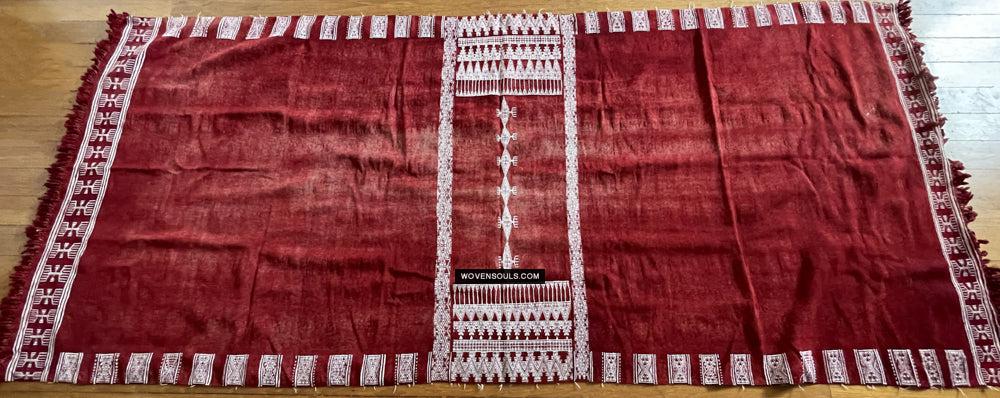 1769 Old Bakhnoug Shawl - Textile Art Masterpiece-WOVENSOULS Antique Textiles & Art Gallery