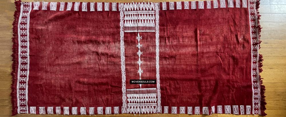 1769 Old Bakhnoug Shawl - Textile Art Masterpiece-WOVENSOULS Antique Textiles & Art Gallery