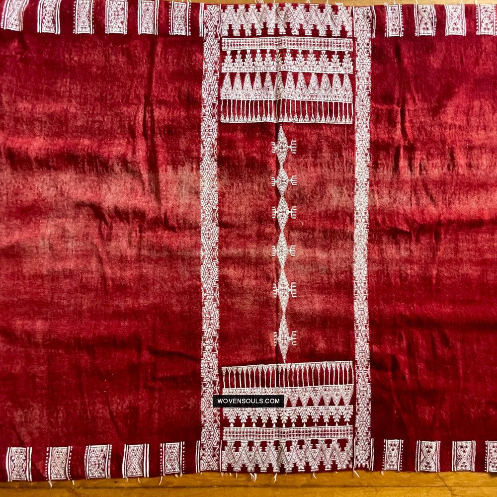 1769 Old Bakhnoug Shawl - Textile Art Masterpiece-WOVENSOULS Antique Textiles & Art Gallery