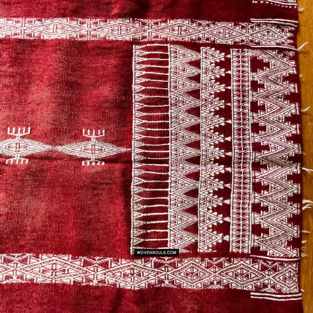 1769 Old Bakhnoug Shawl - Textile Art Masterpiece-WOVENSOULS Antique Textiles & Art Gallery