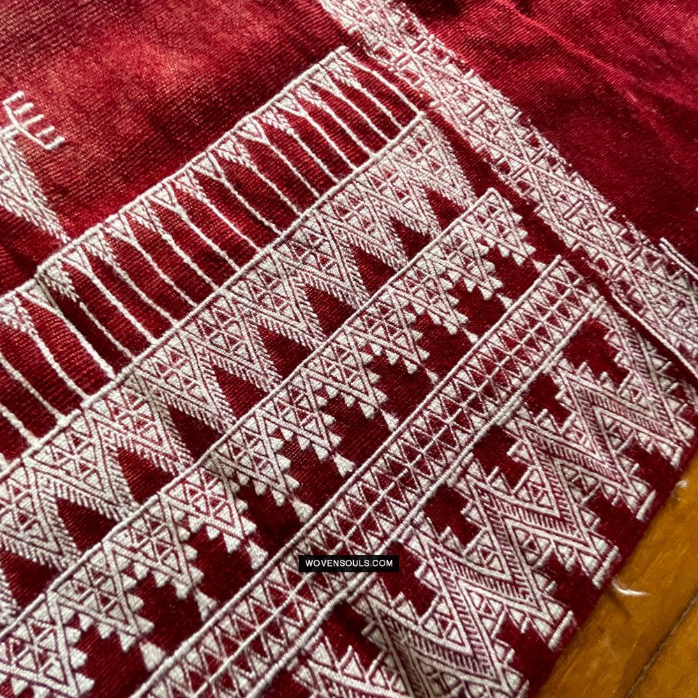 1769 Old Bakhnoug Shawl - Textile Art Masterpiece-WOVENSOULS Antique Textiles & Art Gallery