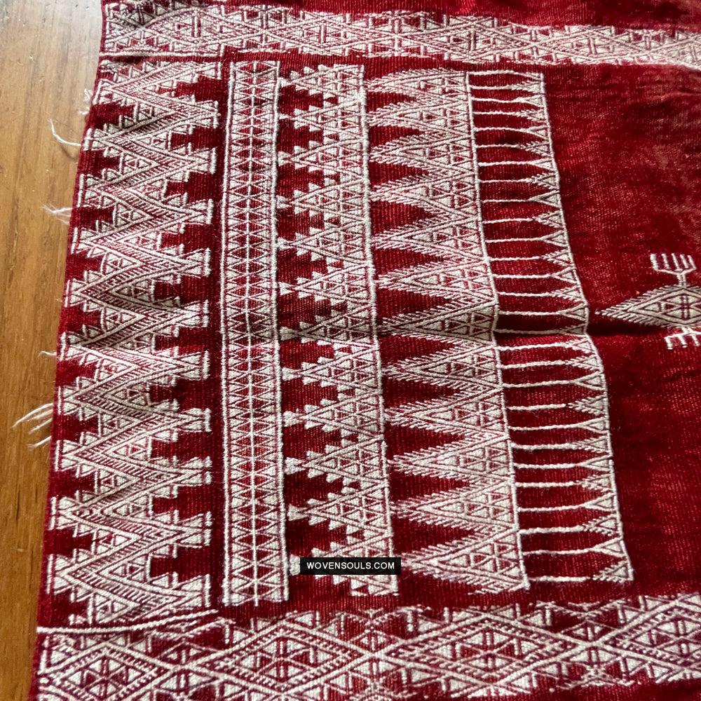 1769 Old Bakhnoug Shawl - Textile Art Masterpiece-WOVENSOULS Antique Textiles & Art Gallery