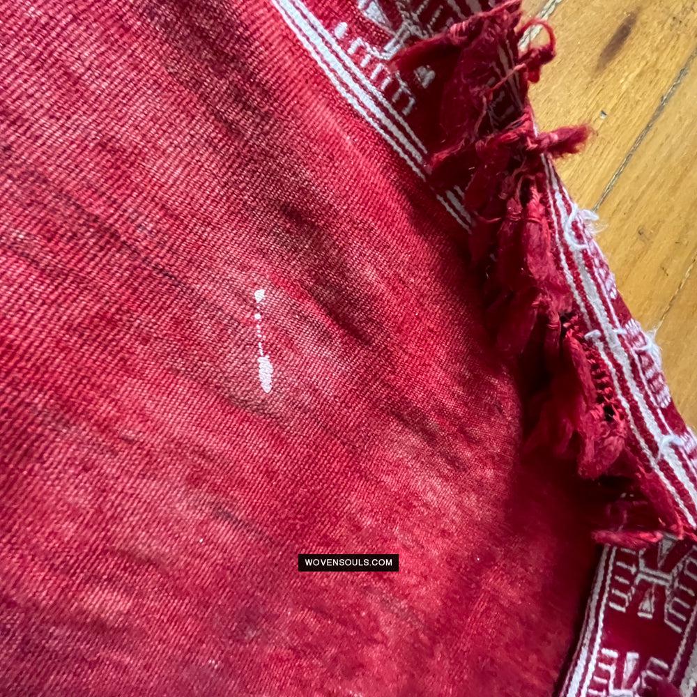 1769 Old Bakhnoug Shawl - Textile Art Masterpiece-WOVENSOULS Antique Textiles & Art Gallery